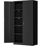 Amazon.com: Greenvelly Metal Storage Wardrobe Cabinet with Lock,72 Amazon.com: Greenvelly Metal Storage Wardrobe Cabinet with Lock,72